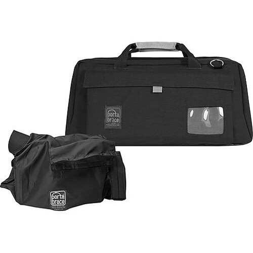 PortaBrace CS-DV4RQS-M4 Mini-DV Camera Case with QS-M4 Mini Quick Slick (Black with Copper String)