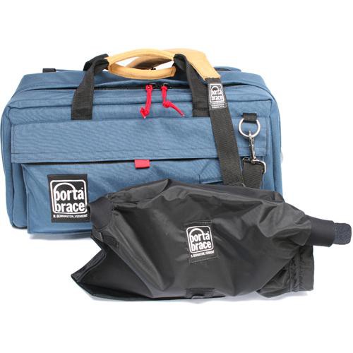 PortaBrace CS-DV4U Camcorder Case with QS-M3 (Blue)