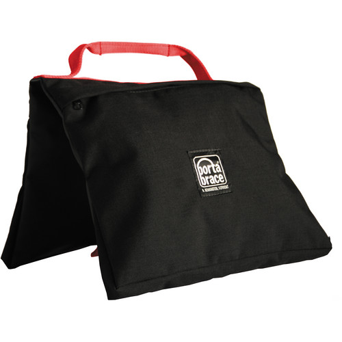 PortaBrace Heavy-Duty Sandbag (40 lb, Black, Empty)