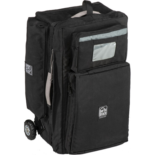 PortaBrace Wheeled Production Case (Midnight Black, Small)
