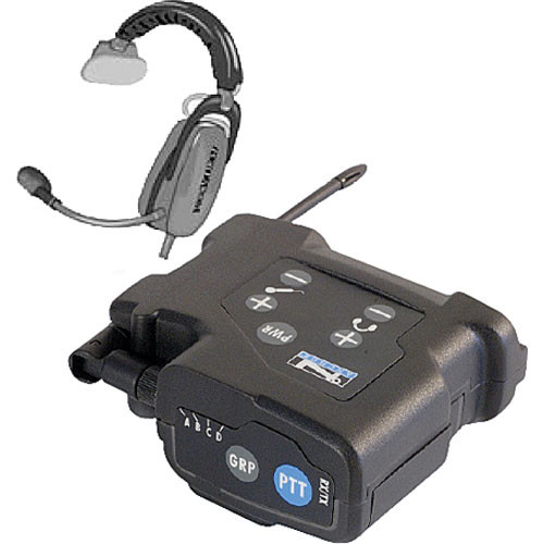 PortaCom AnchorMAN-40 - Four-User Wireless Intercom System (Single-Ear Headsets)