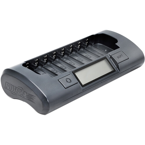 Powerex MH-C800S 8-Cell Smart Charger for AA / AAA NiMH / NiCD Batteries