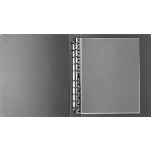 Prat Multi-Ring Binder HBPR-17 with Rigid Foam Cover (14 x 17", Black)