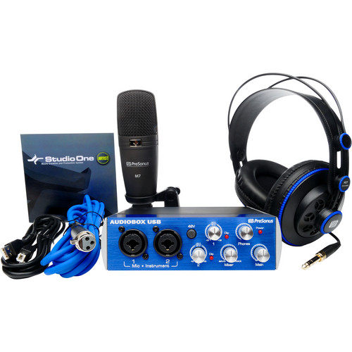 PreSonus AudioBox Studio Set - Complete Hardware/Software Recording Kit
