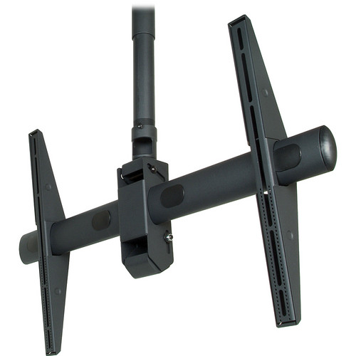 Premier Mounts Elliptical Universal Flat Panel Ceiling Mount for Displays up to 175 lb (Black)