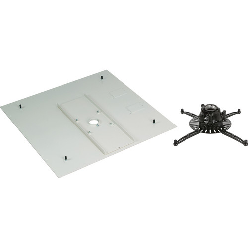 Premier Mounts FTP Projector Mount with PP-FCMA Full-Tile False Ceiling Adapter (Black)