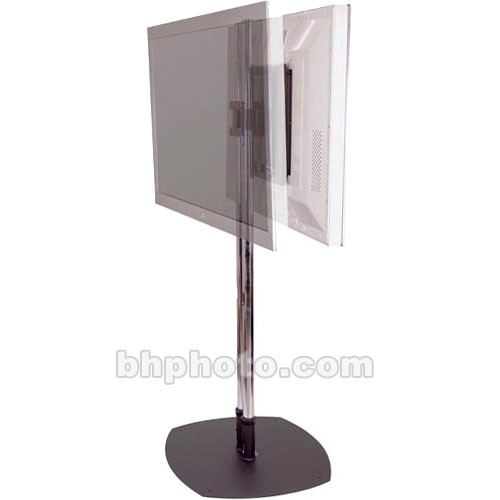 Premier Mounts Dual floor stand 84" chrome - PSD-CS84