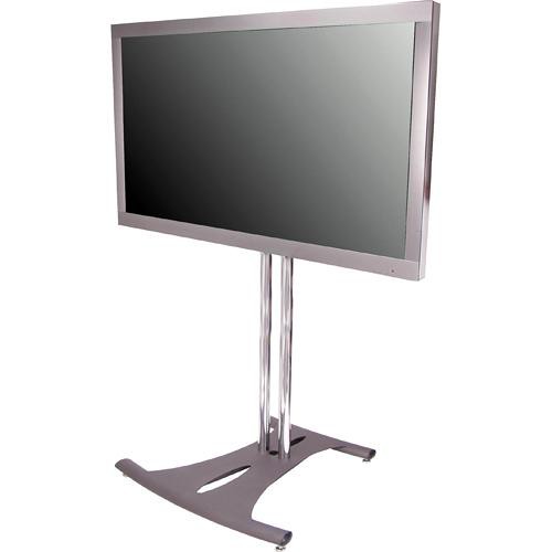 Premier Mounts PSD-EB72 Elliptical Floor Stand for Flat Panel Displays (72" Chrome Poles)