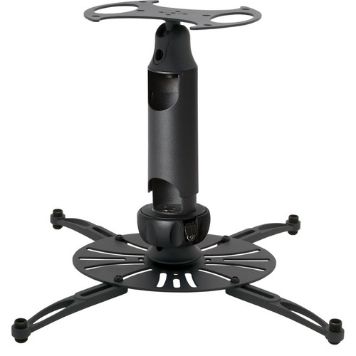 Premier Mounts SpiroLock Projector Mount With 15" Extension (Up to 45 lbs - Black)