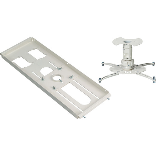 Premier Mounts Universal Projector Ceiling Mount (Up to 45 lbs - White)