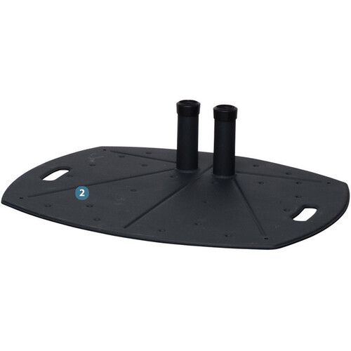 Premier Mounts TL-BASE PSD-TL Base with PSD-HDCA Adapter Kit