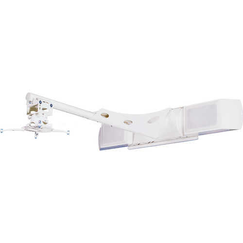 Premier Mounts Short-Throw Projector Wall Mount with Audio and FTP (White)