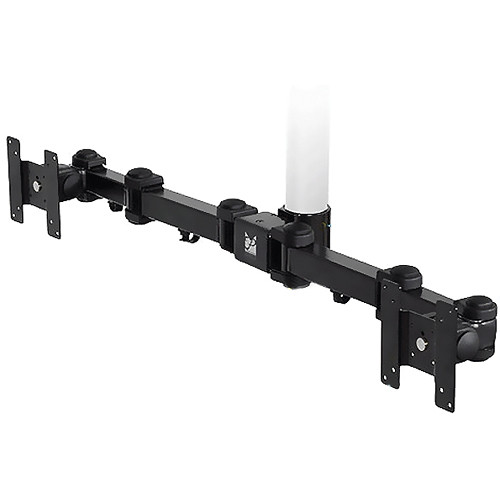 Premier Mounts Dual Display Articulating Arm (Black)