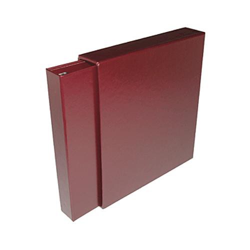 Print File 2800485 Leather Album and Slipcase (Burgundy)
