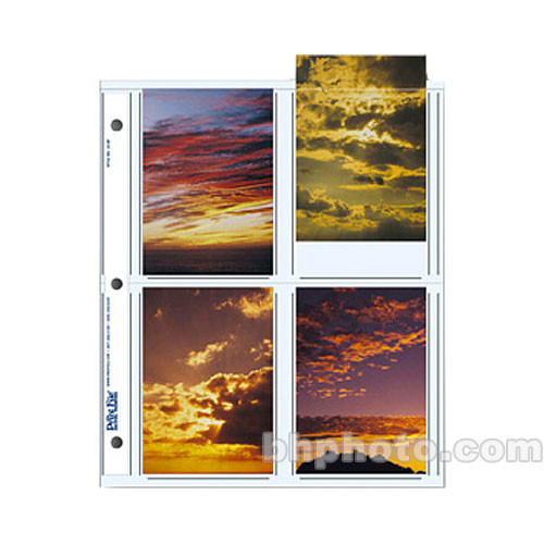 Print File 35-8P Archival Storage Page for 8 Prints (3.5 x 5", 500-Pack)