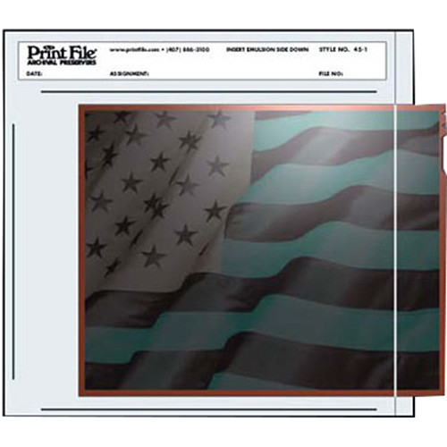 Print File Negative Pocket (4 x 5", 100 Pack)