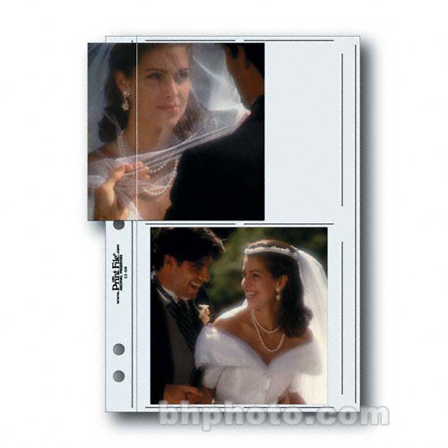 Print File Premium Series-M Archival Storage Page for Prints, 5x5" - 25 Pack