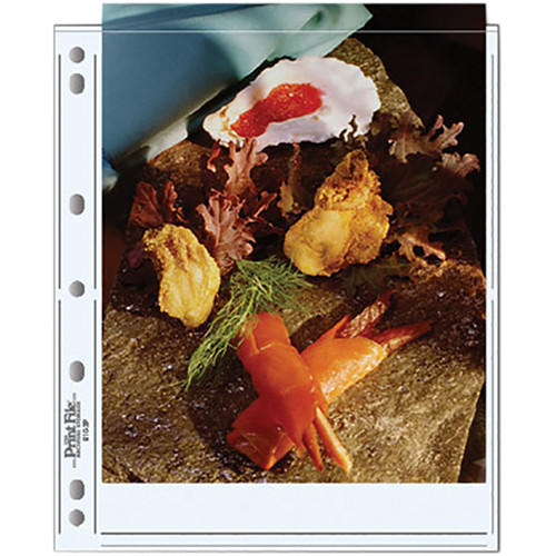 Print File 810-2P Archival Storage Page (25-Pack, 8 x 10")