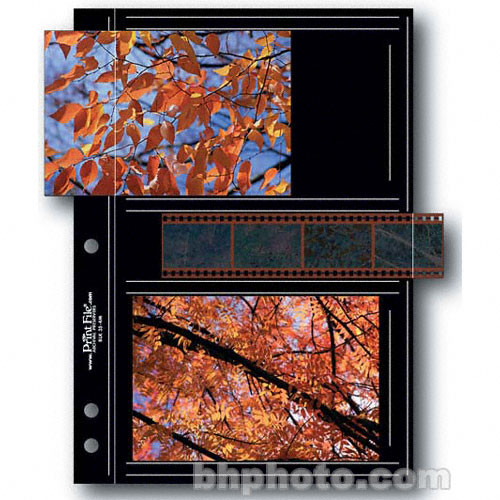 Print File Premium Series-M Archival Storage Page for Prints, 3.5x5.25"