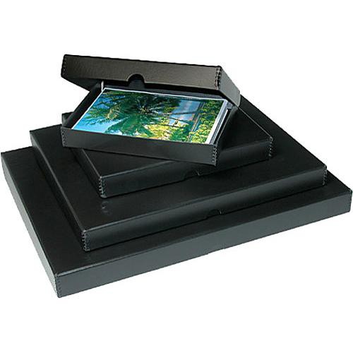 Print File Clamshell Metal Edge Box (18 x 24", Black)