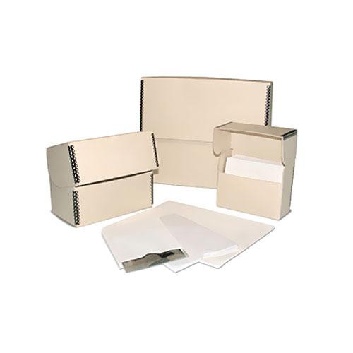 Print File FLIPBOX45 FlipTop Storage Box (6 x 5 x 2.5") (Tan)