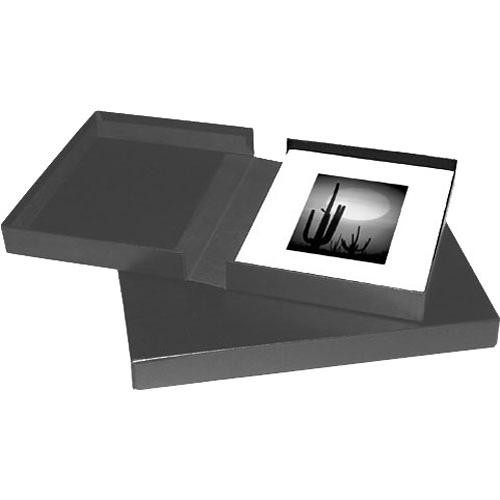 Print File Archival PBB8102 Clamshell Box 8.5 x 10.5 x 2" (Black)