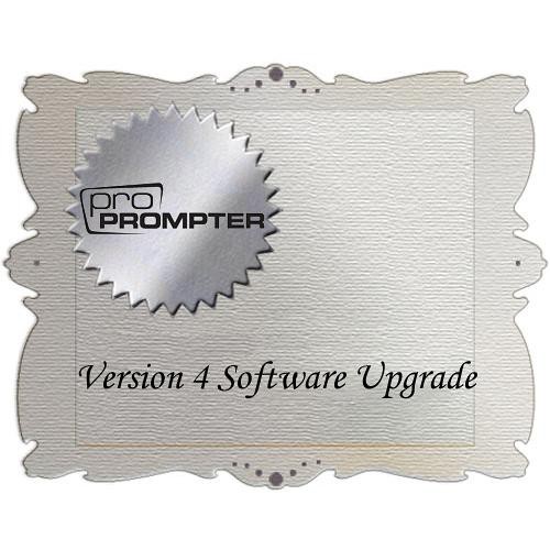 ProPrompter Upgrade: ProPrompter Professional Software v4 (Mac/Windows)