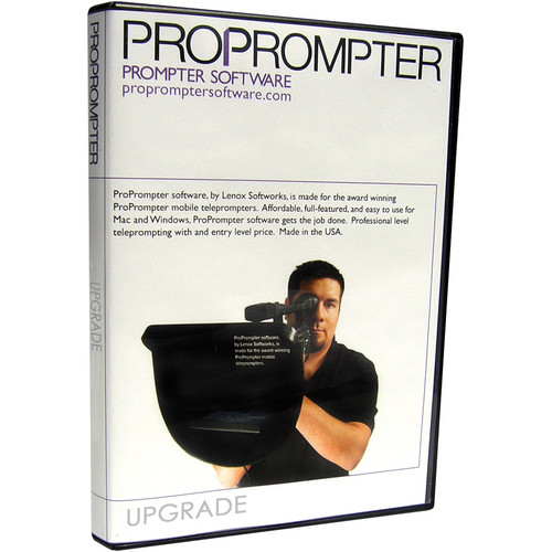 ProPrompter Upgrade: ProPrompter Teleprompter Software v2/3 to v4 Professional