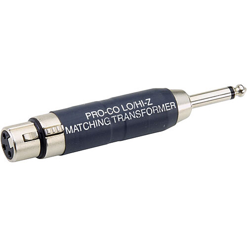 Pro Co Sound 9144PC Low to High Impedance Transformer
