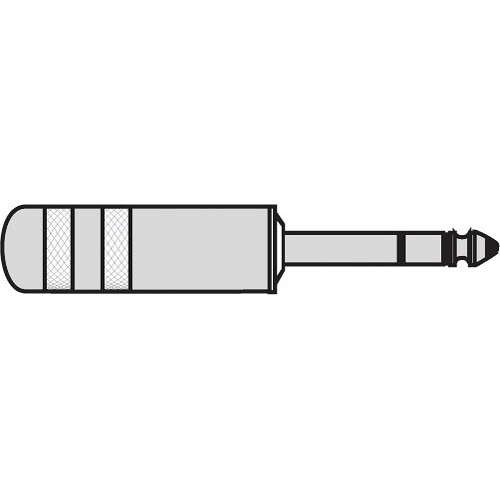 Pro Co Sound BF3P Male Stereo 1/4" Phone Connector