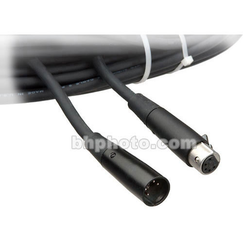 Pro Co Sound DMX Cable - 5-Pin XLR M to 5-Pin XLR F - 50'