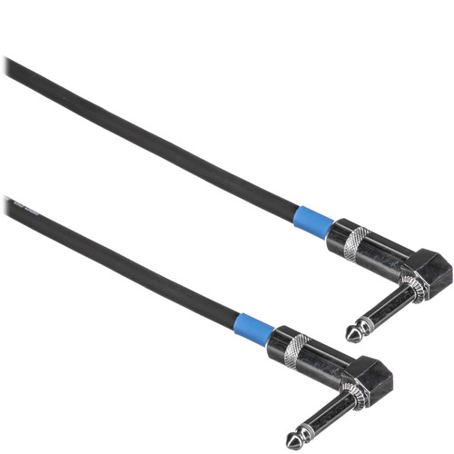 Pro Co Sound Excellines 1/4" Angled Male to 1/4" Angled Male Instrument Cable - 5'