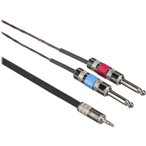 Pro Co Sound Excellines Stereo Mini to Dual 1/4" Mono Sound Card Y-Cable (5')