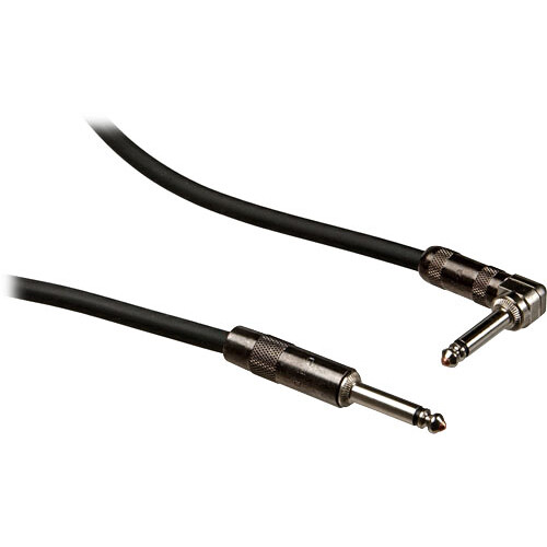 Pro Co Sound ProPatch 1/4" Angled Male to 1/4" Male Instrument Cable - 20'