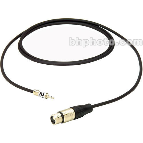 Pro Co Sound Mono Mini Male to XLR Female Cable - 5