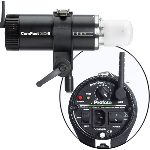 Profoto ComPact-R 300 Monolight (90-260VAC) 900941 B&H Photo