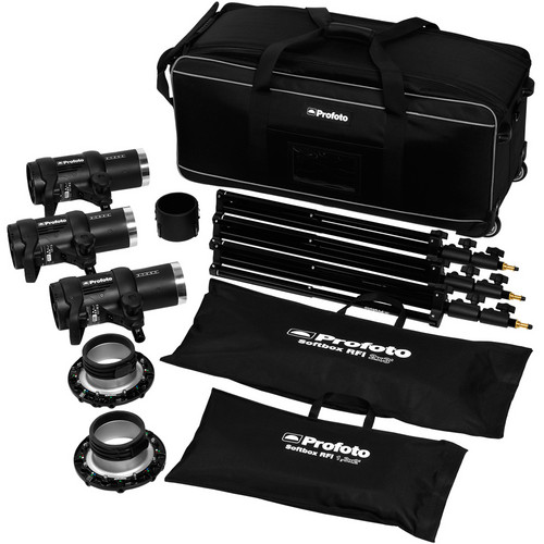 Profoto D1 Air 3 Head Studio Kit - 1- 250W/s / 2- 500W/s