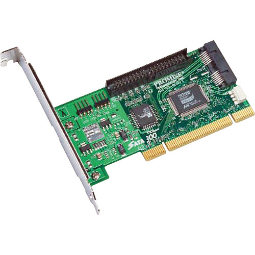 Promise Technology SATA300 TX2+ SATA/PATA 3G PCI Adapter (One Adapter)