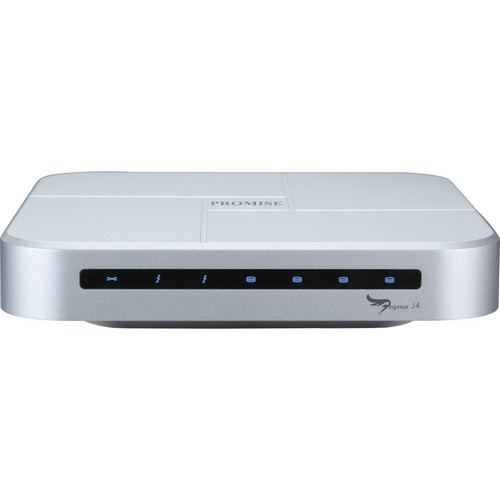 Promise Technology Pegasus J4 2.5" Thunderbolt Hard / Solid State Drive Enclosure (Empty)