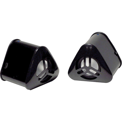 Pyle Home Mini High Volume Portable Rechargeable Speaker System (Black)