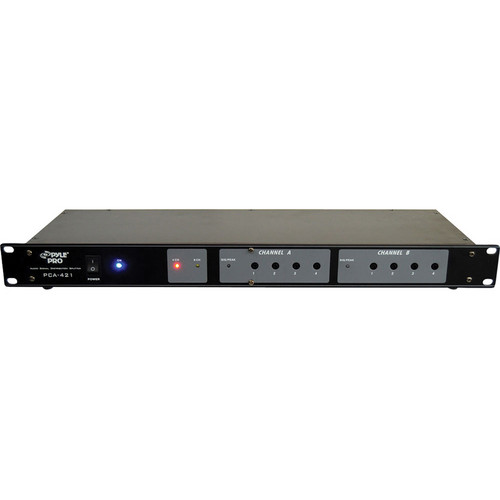 Pyle Pro PCA421 Rackmount Audio Signal Distribution Splitter