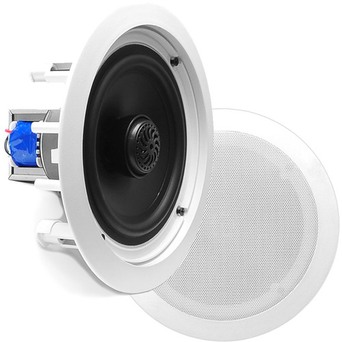 Pyle Pro PDIC80T 8" Two-Way In-Ceiling Speaker System with Transformer (Pair)