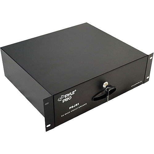 Pyle Pro PDJR1 Rack-Mountable Drawer