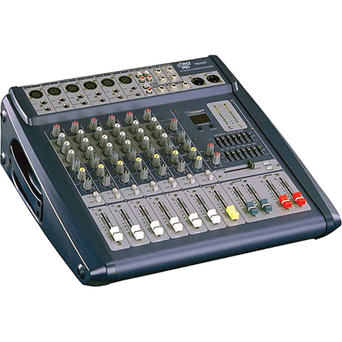 Pyle Pro PMX608 - 500 Watt 6-Channel Powered PA Mixer/Amplifier