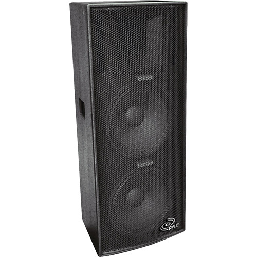 Pyle Pro PPAD102 Dual 10'' Heavy Duty 3-Way Speaker Cabinet