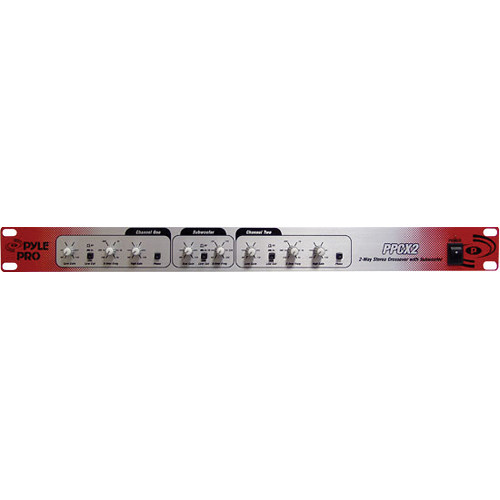 Pyle Pro PPCX2 2-Way Active Stereo Crossover