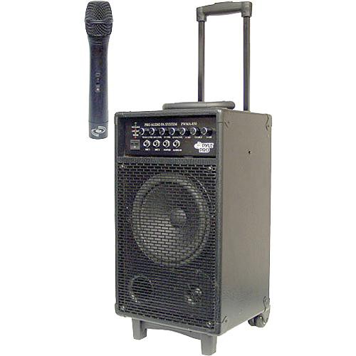 Pyle Pro PWMA850 300W VHF Wireless Battery Powered PA System