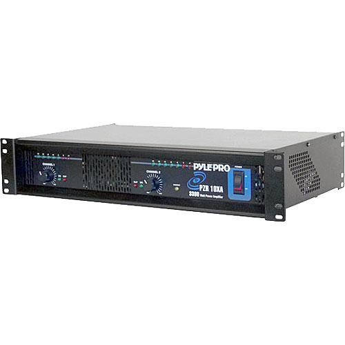 Pyle Pro PZR10XA 3300W   Professional DJ Power Amplifier