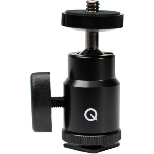 Que Audio QM2 High Quality Cold Shoe Mount with Adjustable Gimbal