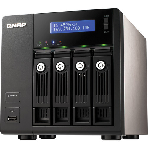 QNAP TS-459 Pro+ Turbo NAS Hard Drive Enclosure